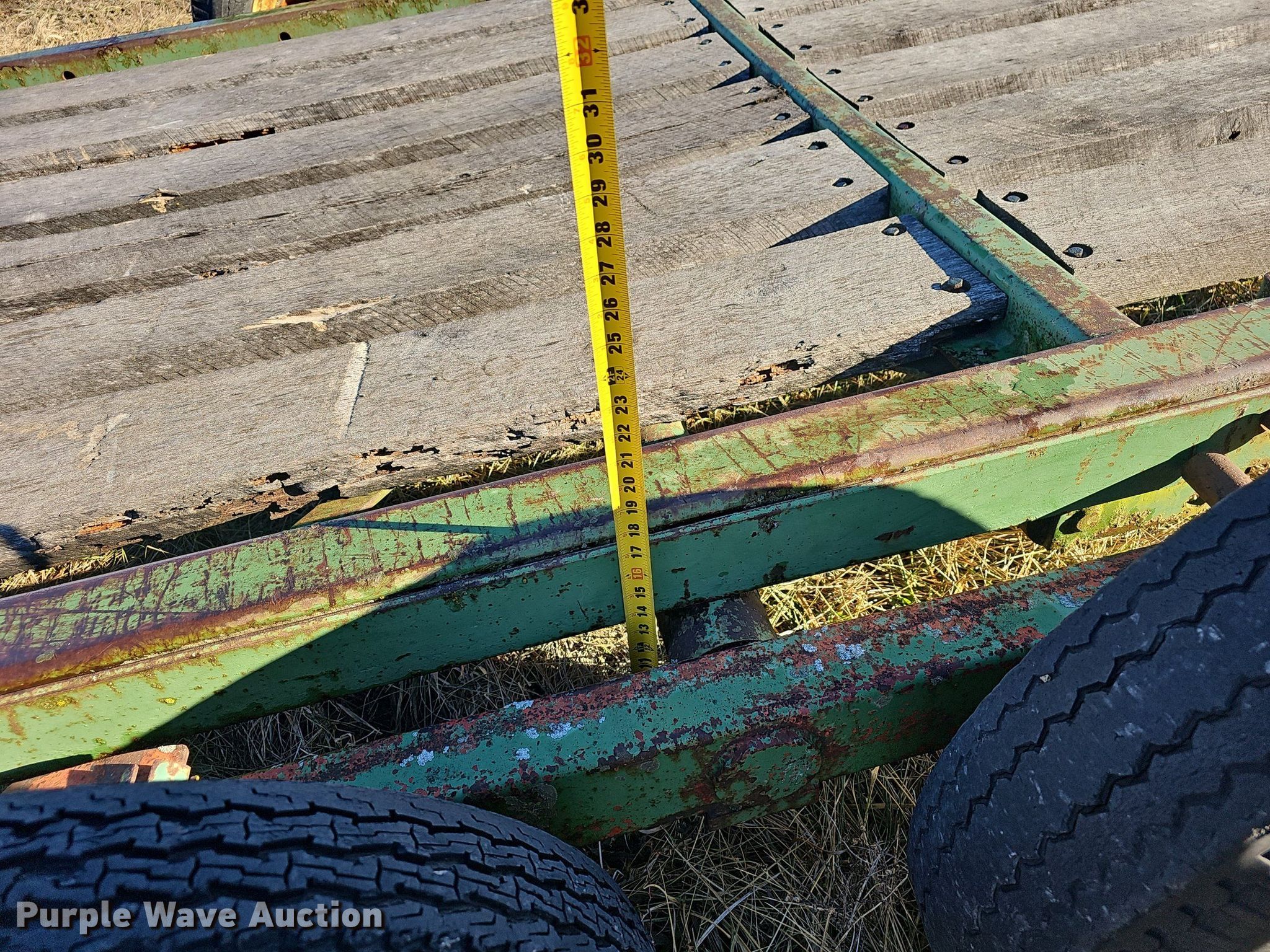 Square Bale Hay Trailer in Carthage, MO Item NP9355 for sale Purple
