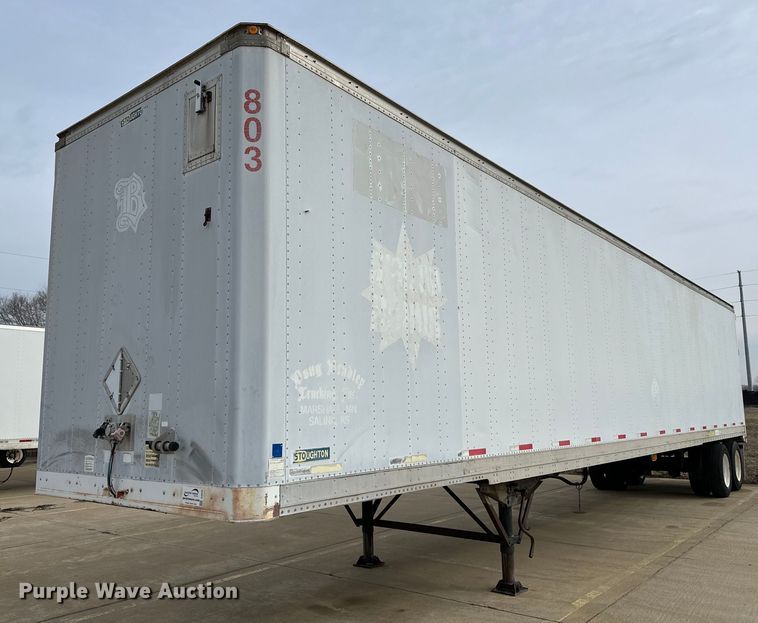 image for item DJ6229 1998 Stoughton  AVW-485T-S-C dry van trailer