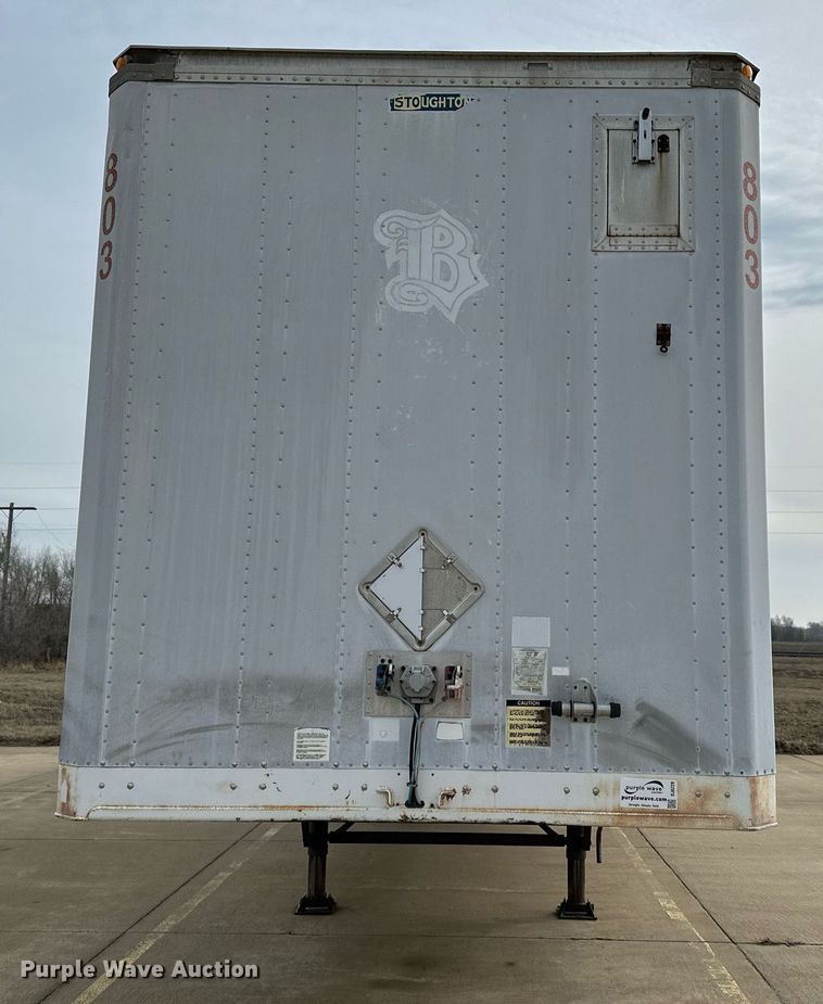 image for item DJ6229 1998 Stoughton  AVW-485T-S-C dry van trailer