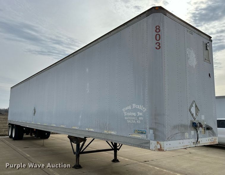 image for item DJ6229 1998 Stoughton  AVW-485T-S-C dry van trailer
