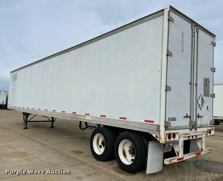 image for item DJ6229 1998 Stoughton  AVW-485T-S-C dry van trailer