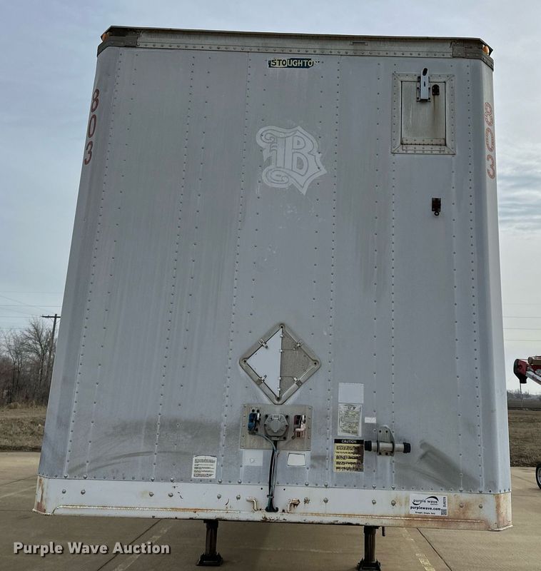 image for item DJ6229 1998 Stoughton  AVW-485T-S-C dry van trailer