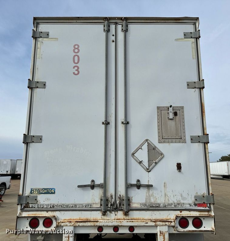 image for item DJ6229 1998 Stoughton  AVW-485T-S-C dry van trailer