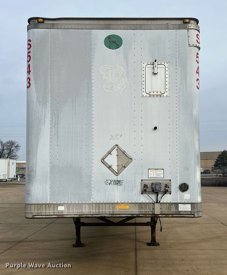 image for item DJ6230 2001 Great Dane 7411TP-SA dry van trailer