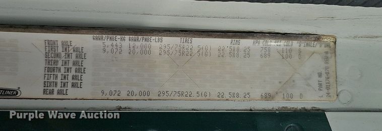 image for item DK0542 2007 Freightliner Columbia semi truck