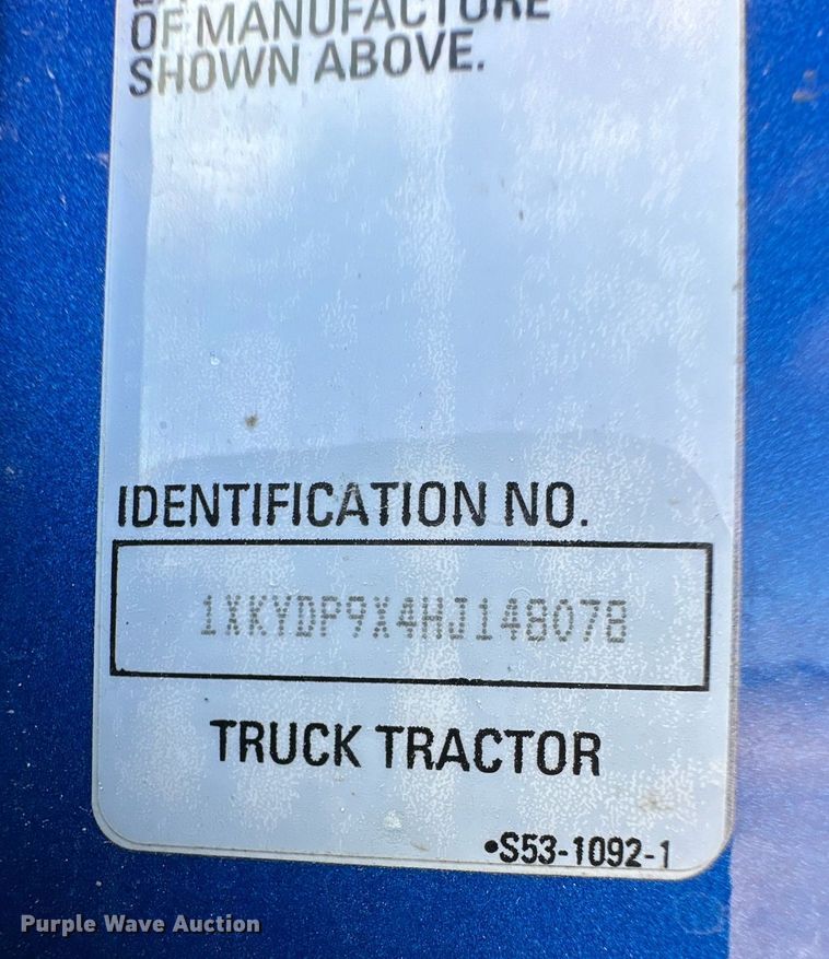 image for item DM2676 2017 Kenworth  T680 semi truck