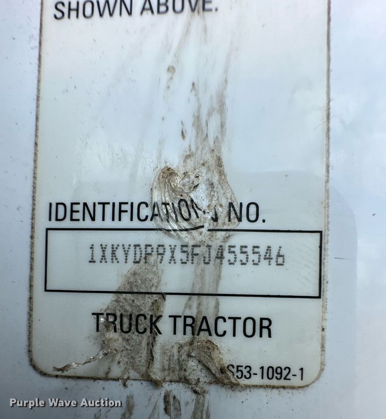 image for item DM2678 2015 Kenworth  T680 semi truck