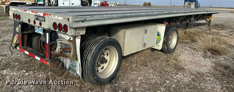 image for item DM2681 2007 Transcraft flatbed trailer