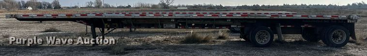 image for item DM2681 2007 Transcraft flatbed trailer