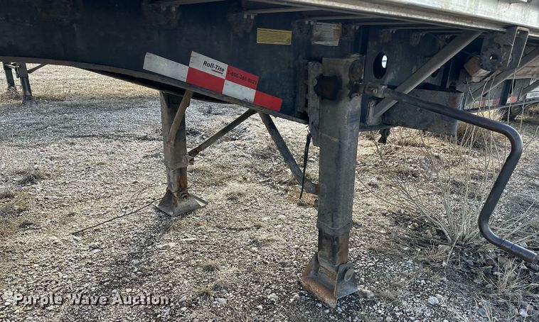 image for item DM2681 2007 Transcraft flatbed trailer