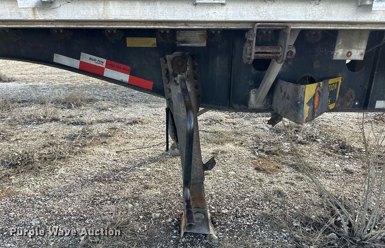 image for item DM2681 2007 Transcraft flatbed trailer