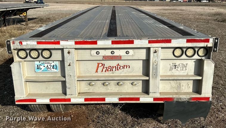 image for item DM2682 2007 Fontaine flatbed trailer