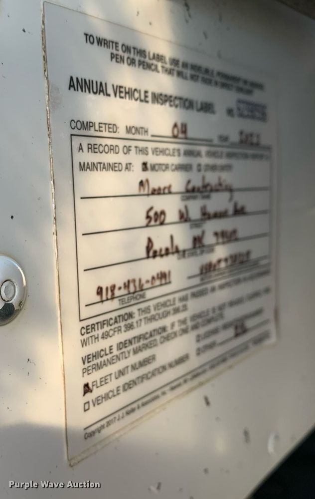 image for item DM7732 2016 Kenworth T880 dump truck