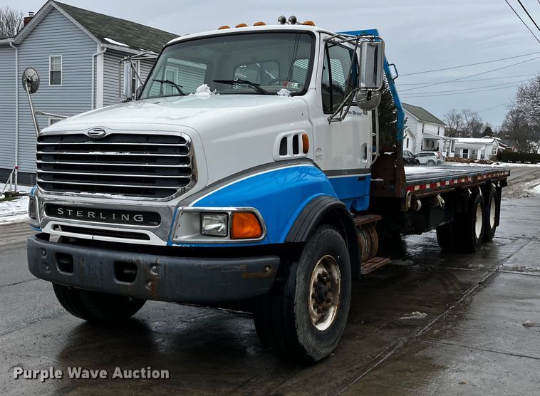image for item DP0280 2002 Sterling  L-Line flatbed truck