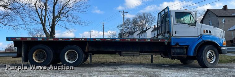 image for item DP0280 2002 Sterling  L-Line flatbed truck