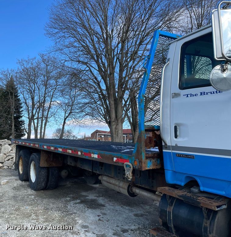 image for item DP0280 2002 Sterling  L-Line flatbed truck