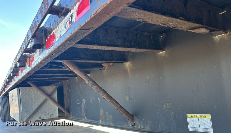 image for item DS0811 2004 Jet drop deck equipment trailer