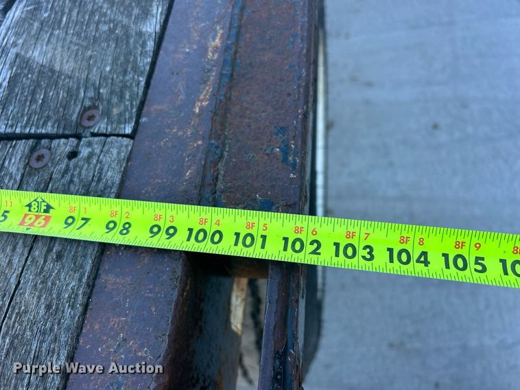 image for item DS0811 2004 Jet drop deck equipment trailer