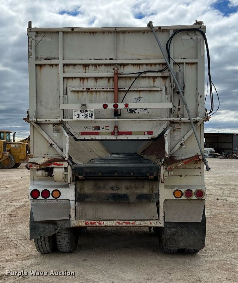 image for item DS2879 2008 Trinity Eagle Bridge live bottom trailer