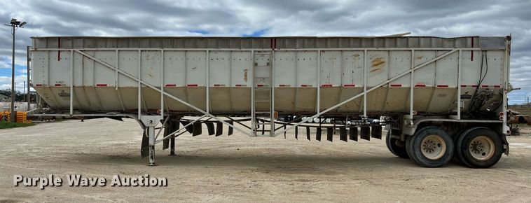 image for item DS2879 2008 Trinity Eagle Bridge live bottom trailer