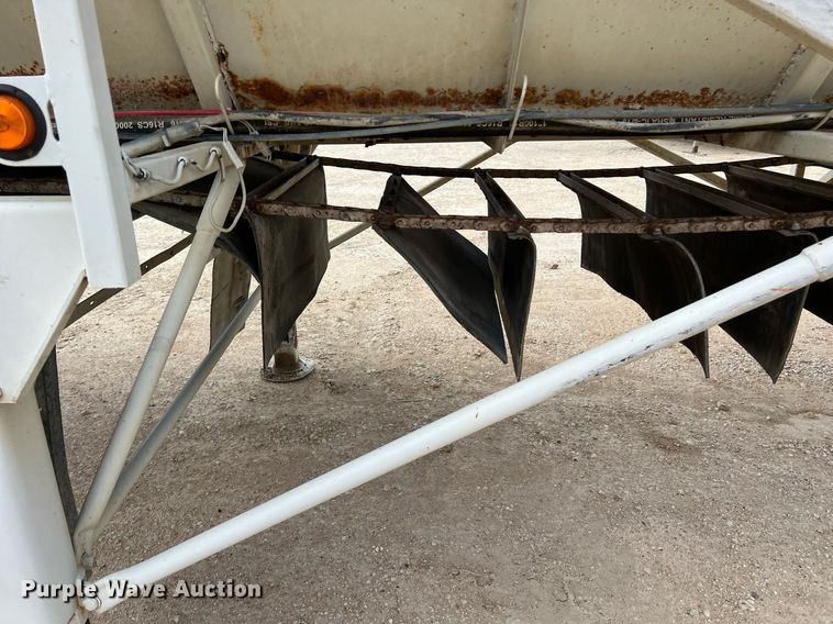 image for item DS2879 2008 Trinity Eagle Bridge live bottom trailer