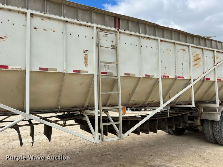 image for item DS2879 2008 Trinity Eagle Bridge live bottom trailer