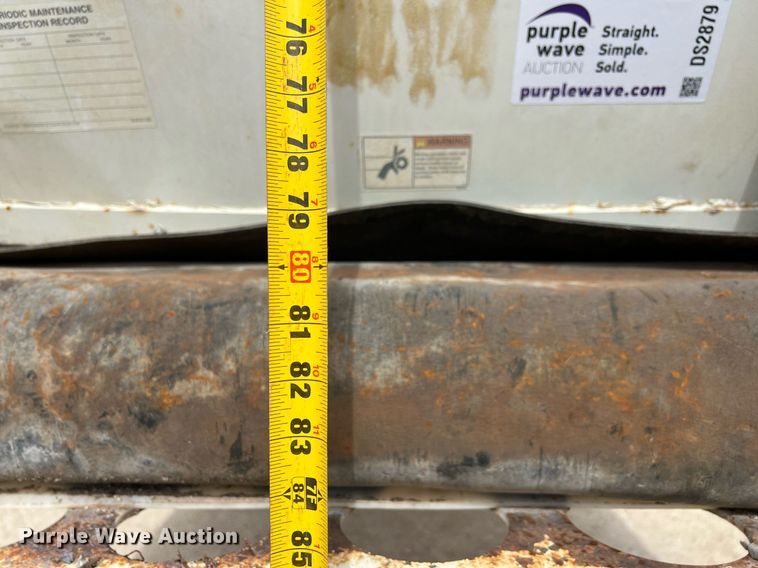 image for item DS2879 2008 Trinity Eagle Bridge live bottom trailer