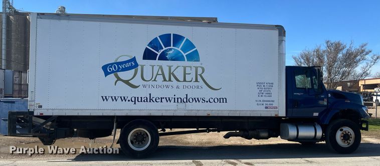 image for item EI0627 2013 International  WorkStar 7300 box truck