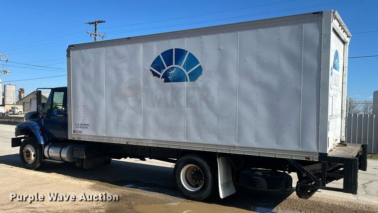 image for item EI0627 2013 International  WorkStar 7300 box truck