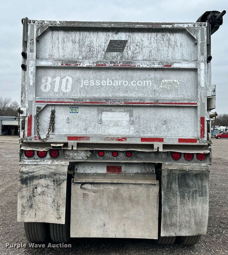 image for item KH9651 1997 East end dump trailer