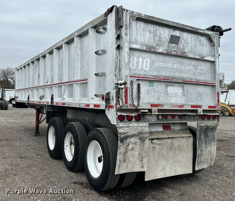 image for item KH9651 1997 East end dump trailer