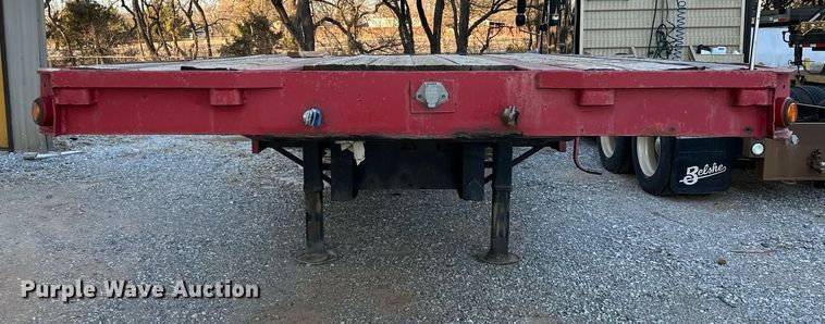 image for item LK9775 1976 Great Dane  drop deck trailer
