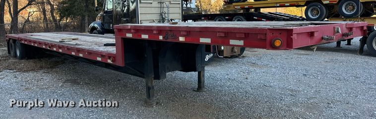 image for item LK9775 1976 Great Dane  drop deck trailer