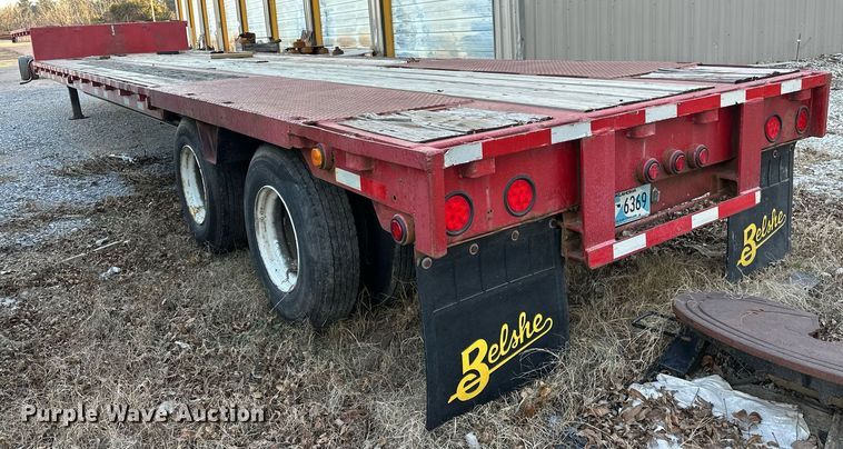 image for item LK9775 1976 Great Dane  drop deck trailer