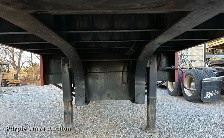 image for item LK9775 1976 Great Dane  drop deck trailer