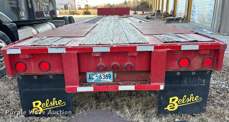 image for item LK9775 1976 Great Dane  drop deck trailer