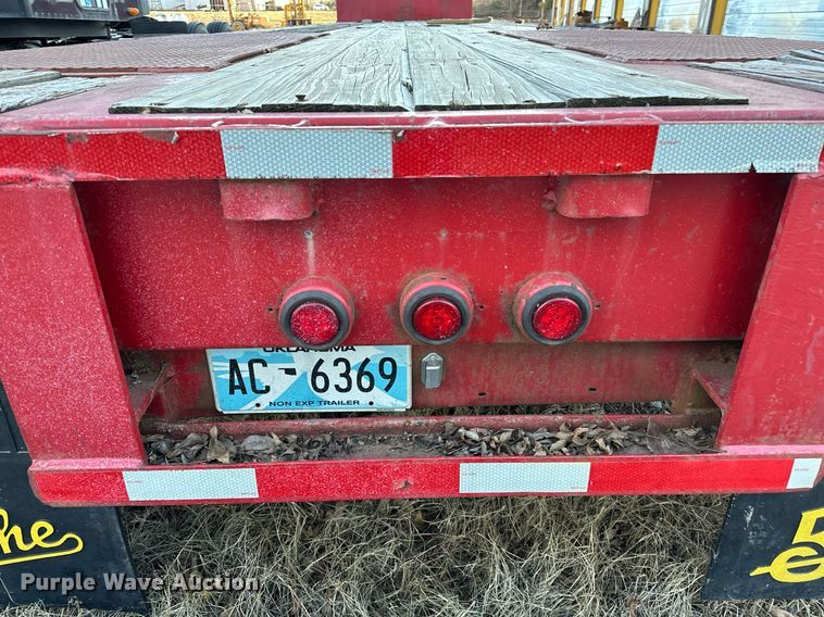 image for item LK9775 1976 Great Dane  drop deck trailer