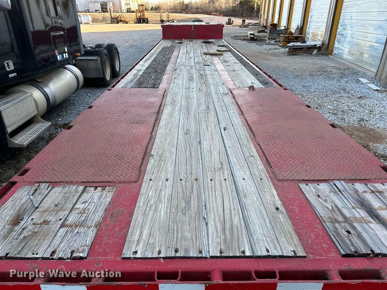 image for item LK9775 1976 Great Dane  drop deck trailer