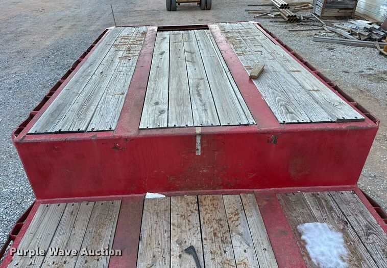 image for item LK9775 1976 Great Dane  drop deck trailer