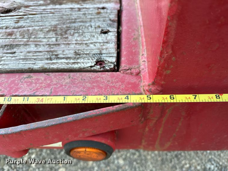 image for item LK9775 1976 Great Dane  drop deck trailer