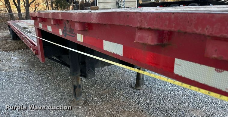 image for item LK9775 1976 Great Dane  drop deck trailer