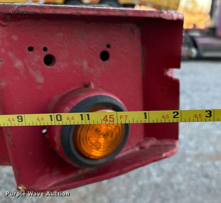 image for item LK9775 1976 Great Dane  drop deck trailer