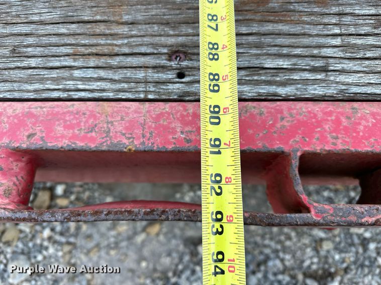 image for item LK9775 1976 Great Dane  drop deck trailer