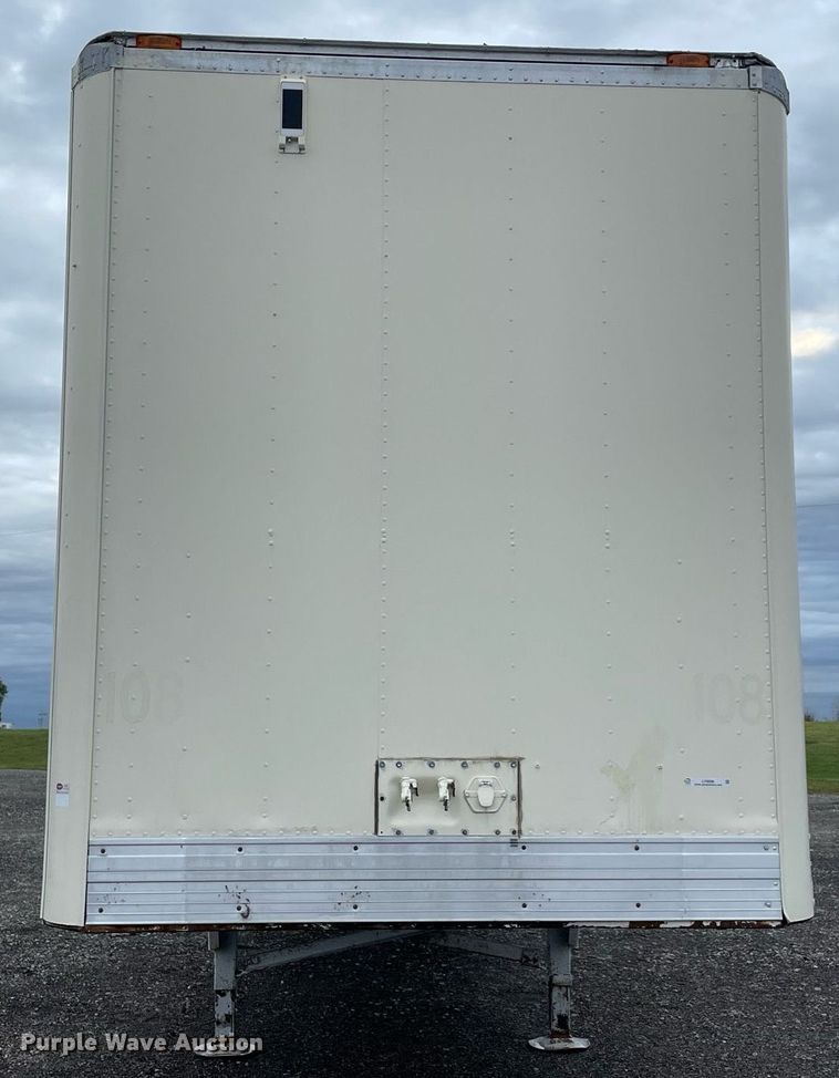 image for item LV9096 1988 Utility Trailer  VS2D dry van trailer