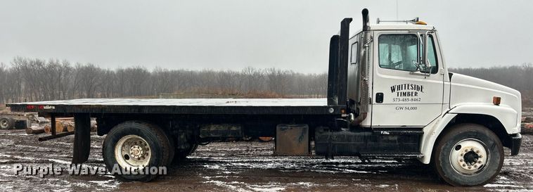 image for item NE9751 1999 Freightliner FL80 flatbed truck