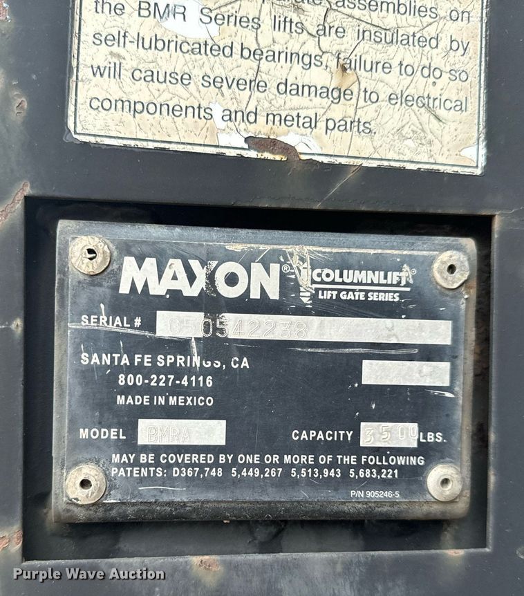 image for item NM9259 2007 International 4300 box truck