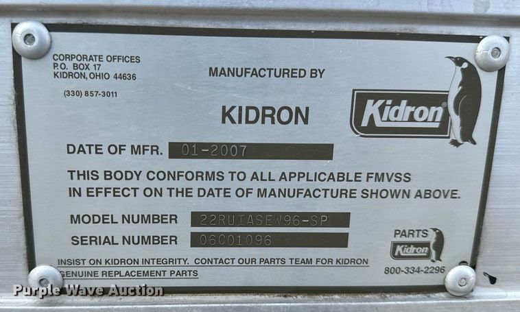 image for item NM9299 2007 Freightliner Business Class M2  refrigerated truck