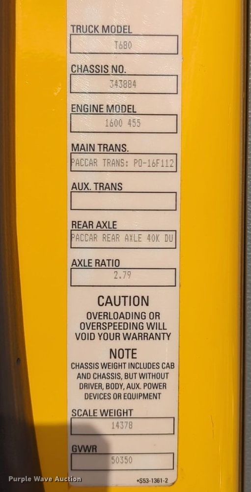 image for item NZ9288 2020 Kenworth T680 semi truck