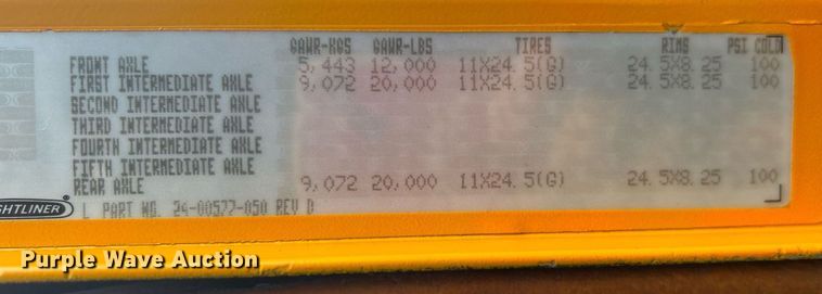 image for item OI9515 2001 Freightliner  FLD semi truck