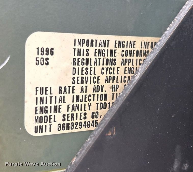 image for item OI9520 1997 Kenworth flatbed truck